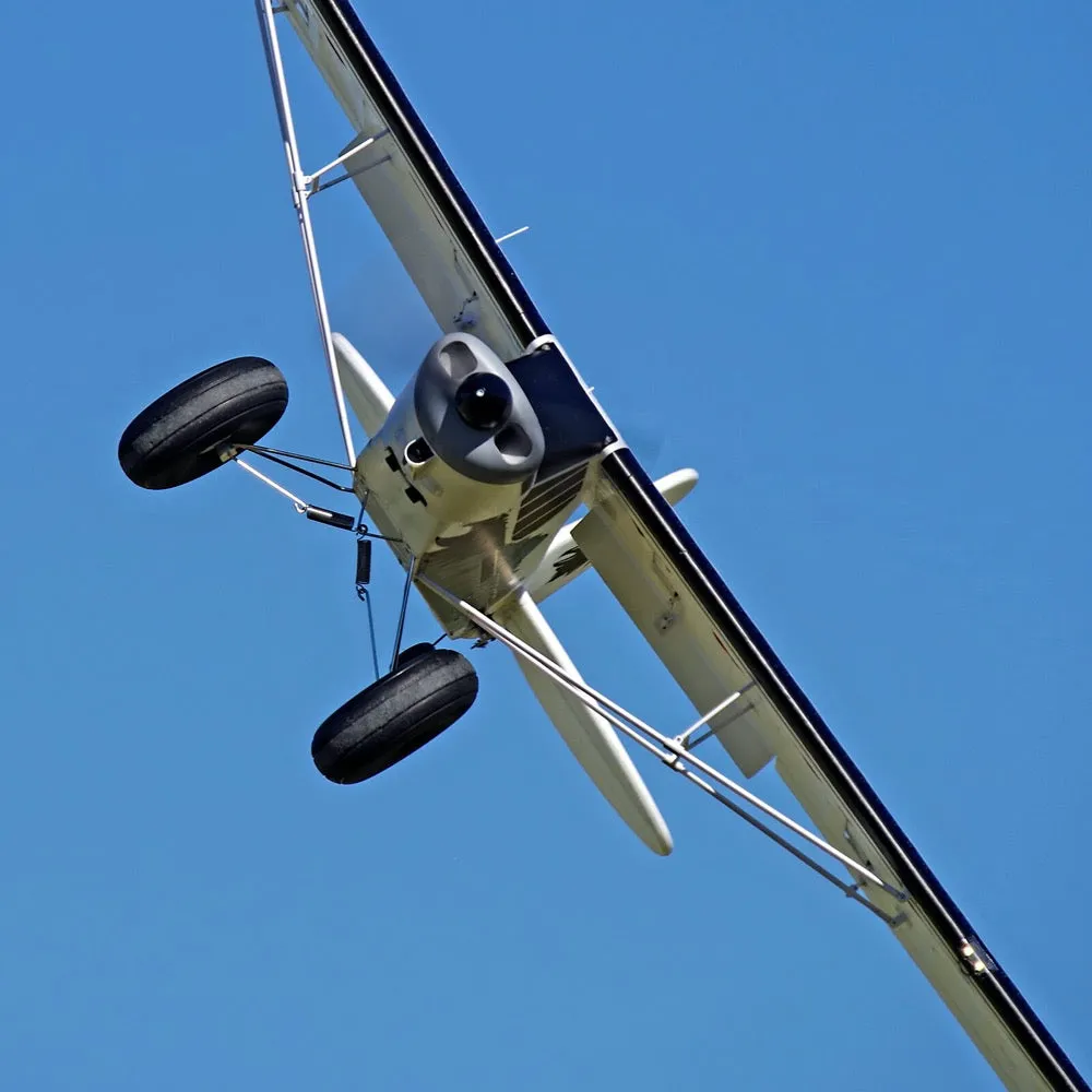 FMS FMS110PF-REF PA-18 Super Cub 1700mm PNP with Floats and Reflex Stabilizer System Included