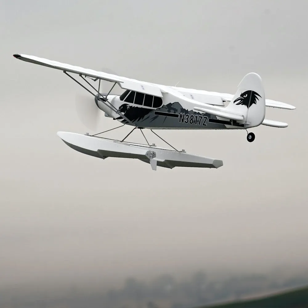 FMS FMS110PF-REF PA-18 Super Cub 1700mm PNP with Floats and Reflex Stabilizer System Included