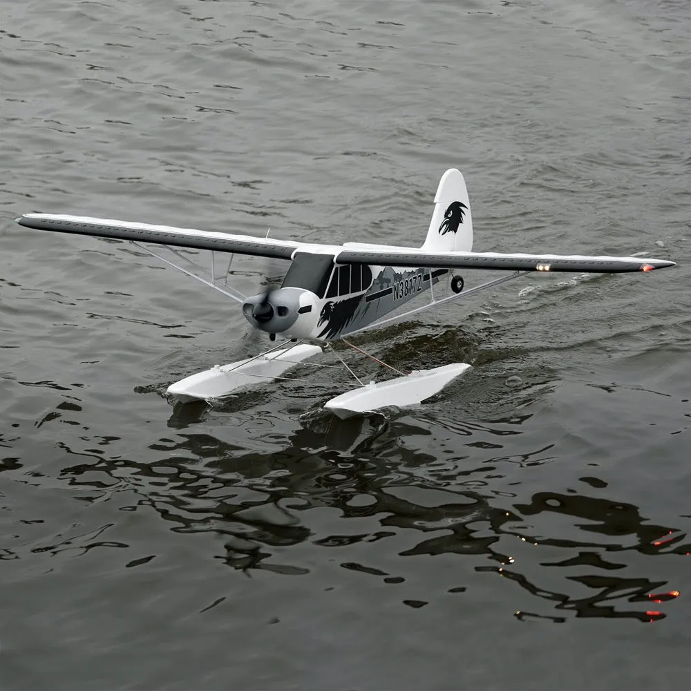 FMS FMS110PF-REF PA-18 Super Cub 1700mm PNP with Floats and Reflex Stabilizer System Included