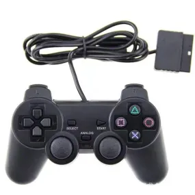 For Sony PS2 Game Controller Dual Vibration Digital Joypad Wired Connection Anti-slip Gamepad For Playstation 2 Gaming Console