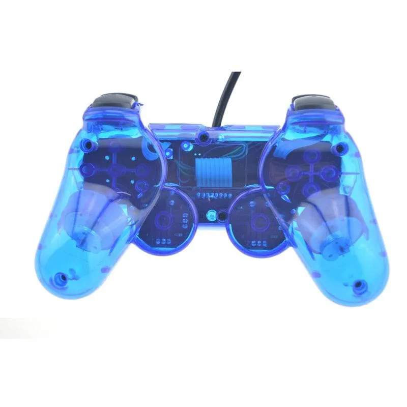 For Sony PS2 Game Controller Dual Vibration Digital Joypad Wired Connection Anti-slip Gamepad For Playstation 2 Gaming Console