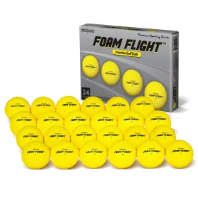 GoSports Foam Flight Practice Golf Balls - Yellow