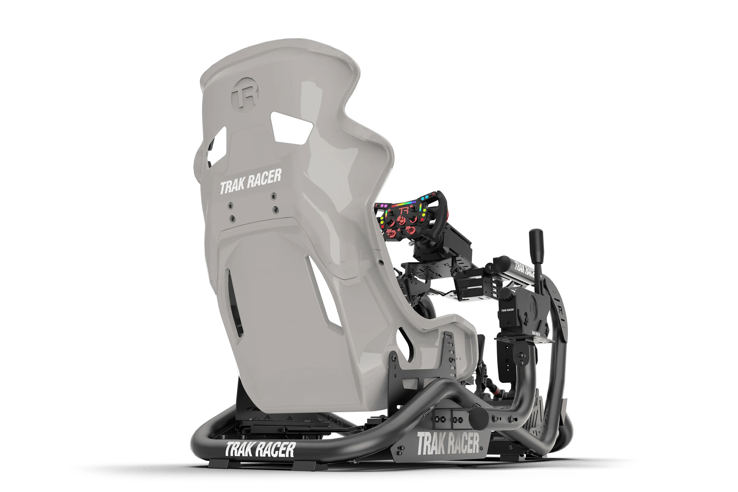 Grey GT Style TR Series Fiberglass Seat