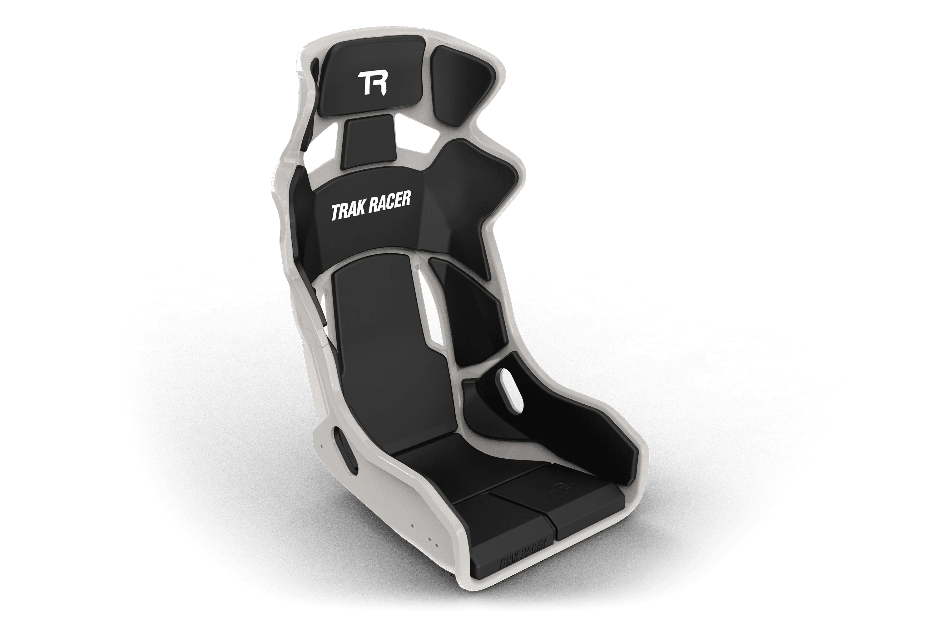 Grey GT Style TR Series Fiberglass Seat
