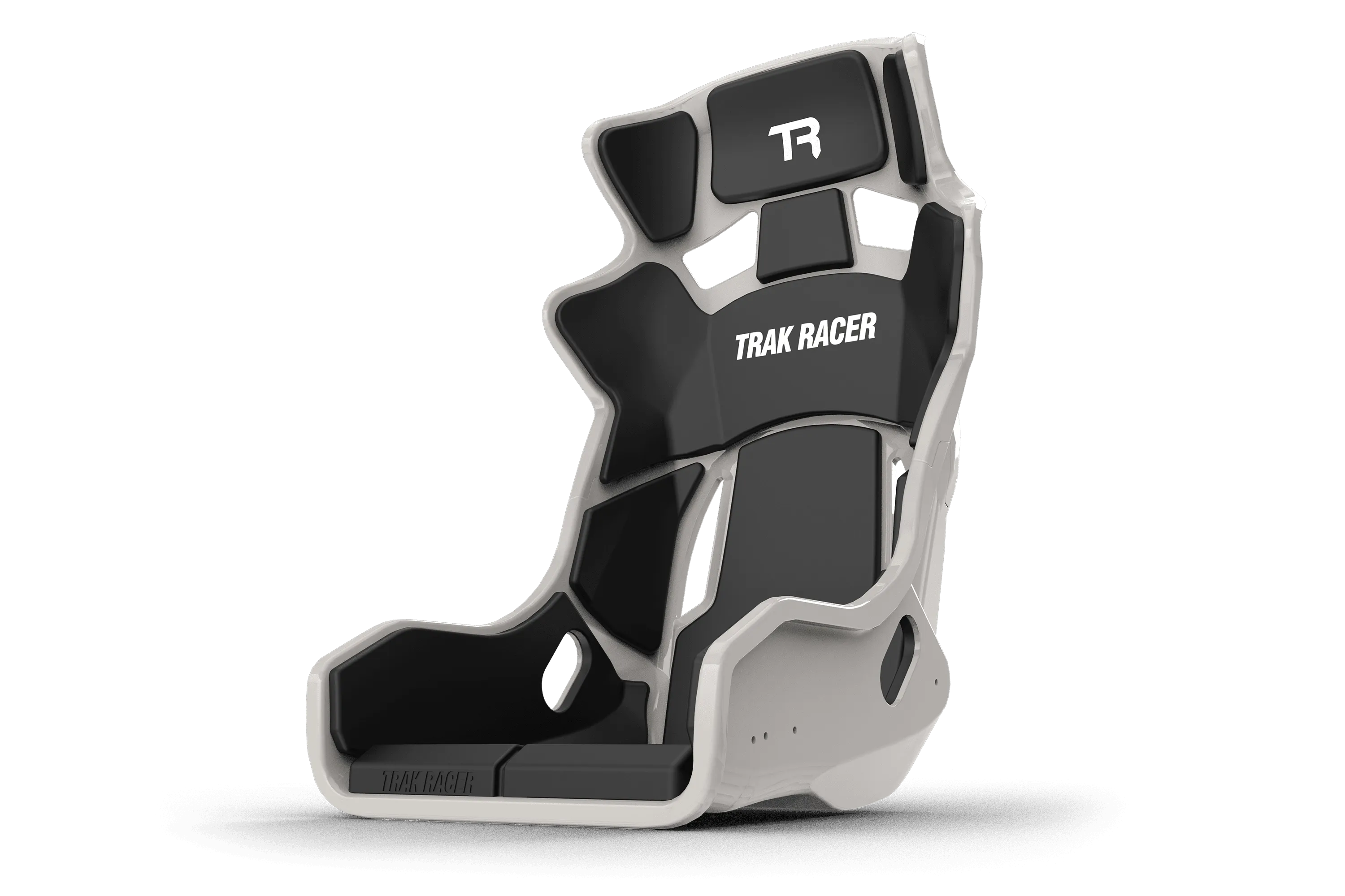 Grey GT Style TR Series Fiberglass Seat
