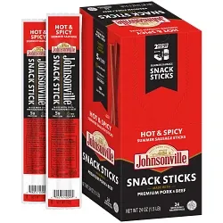 Hot & Spicy Summer Sausage Sticks