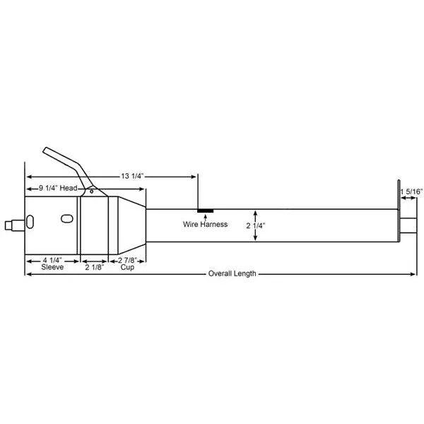 ididit 33 Chrome Column Shift Tilt