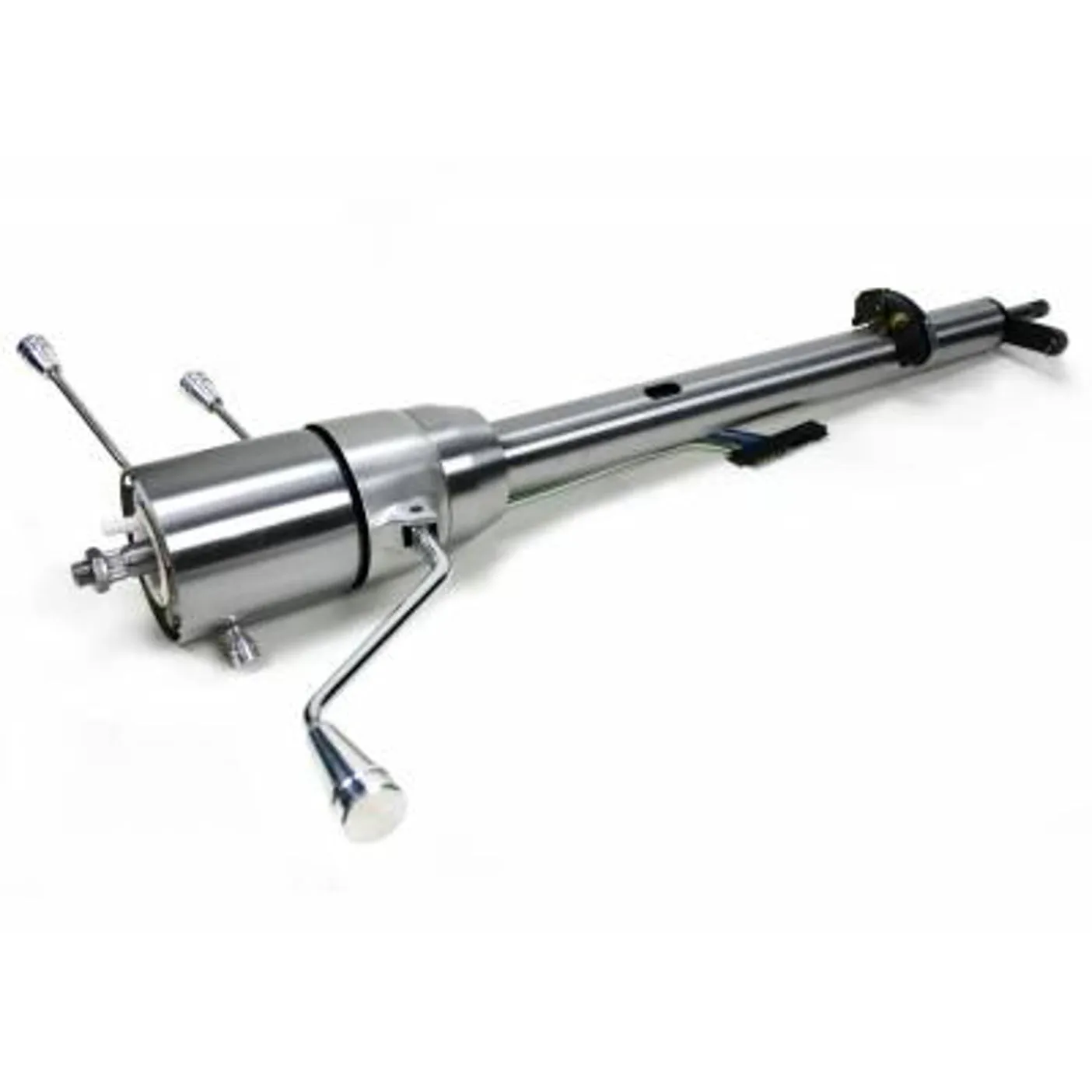 ididit Retrofit Steering Column - Tilt - Column Shift - Hazard/Turn Signal - Ford Fullsize Truck 1973-77- Steel