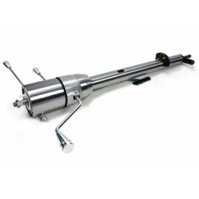 ididit Retrofit Steering Column - Tilt - Column Shift - Hazard/Turn Signal - Ford Fullsize Truck 1973-77- Steel