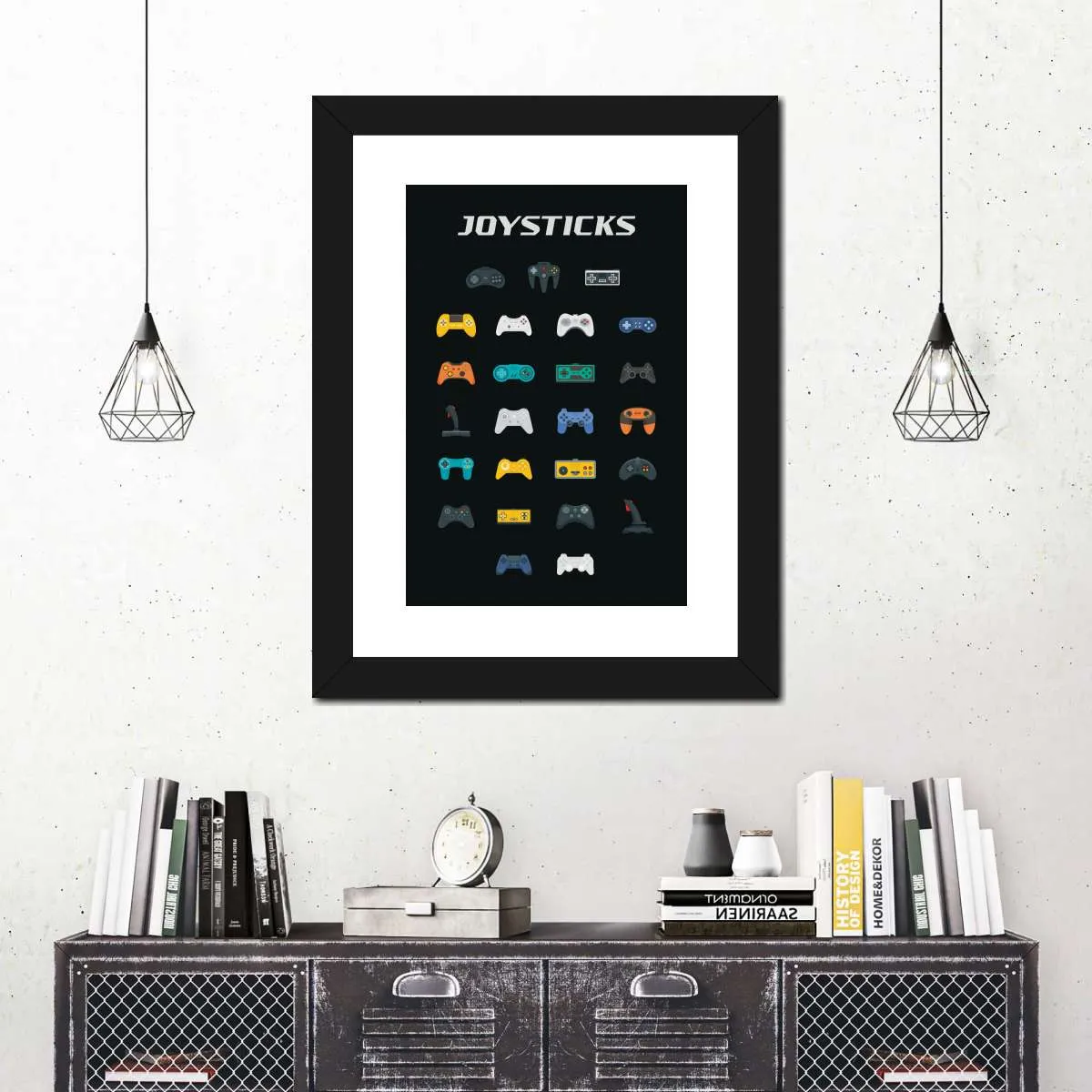 Joysticks Wall Art