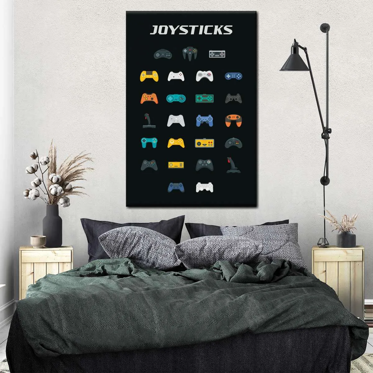 Joysticks Wall Art