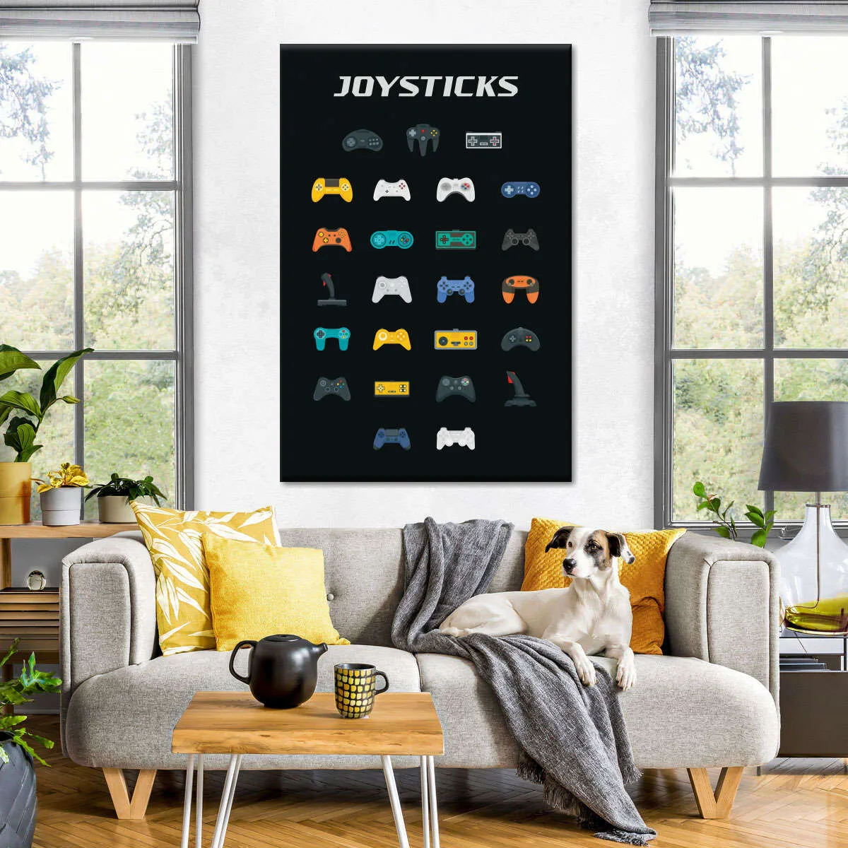 Joysticks Wall Art