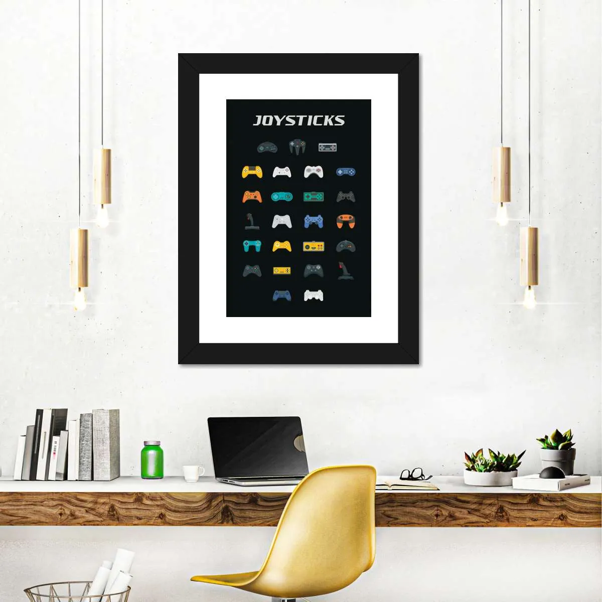 Joysticks Wall Art