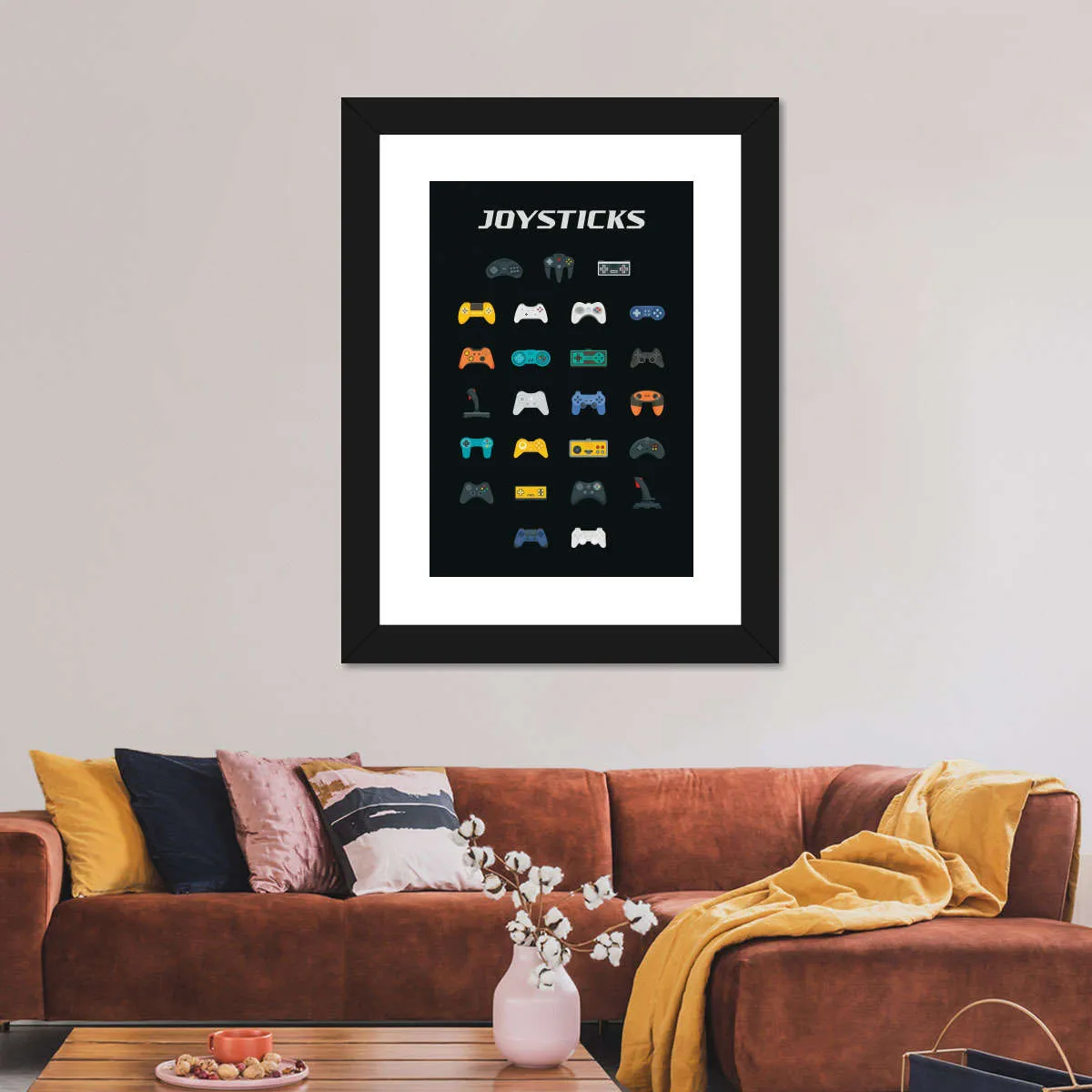 Joysticks Wall Art