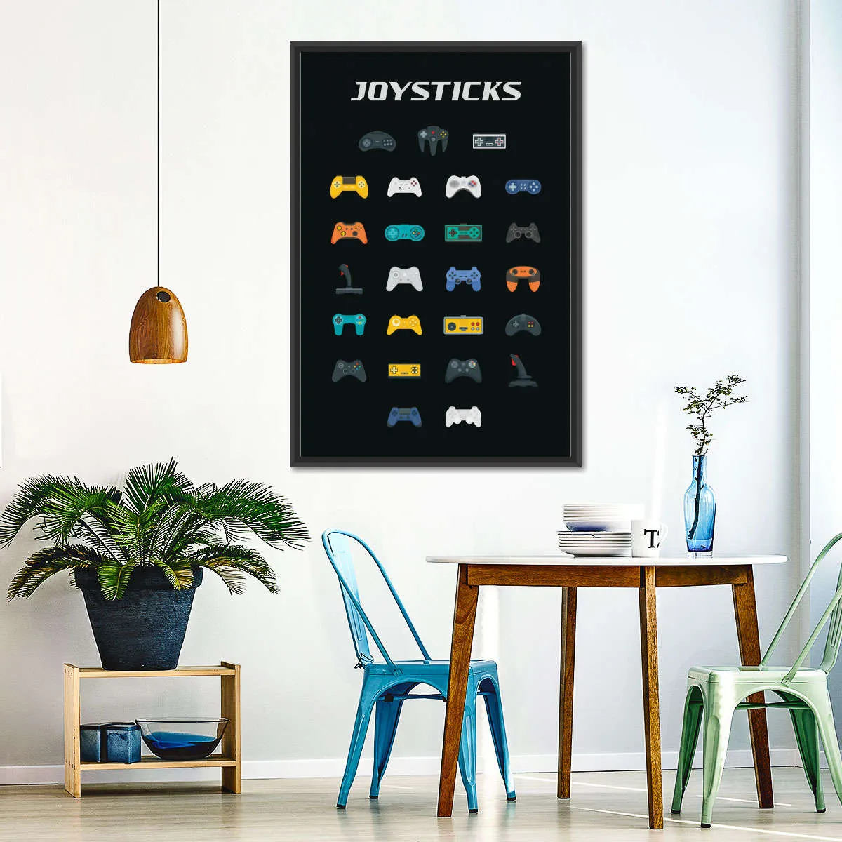 Joysticks Wall Art