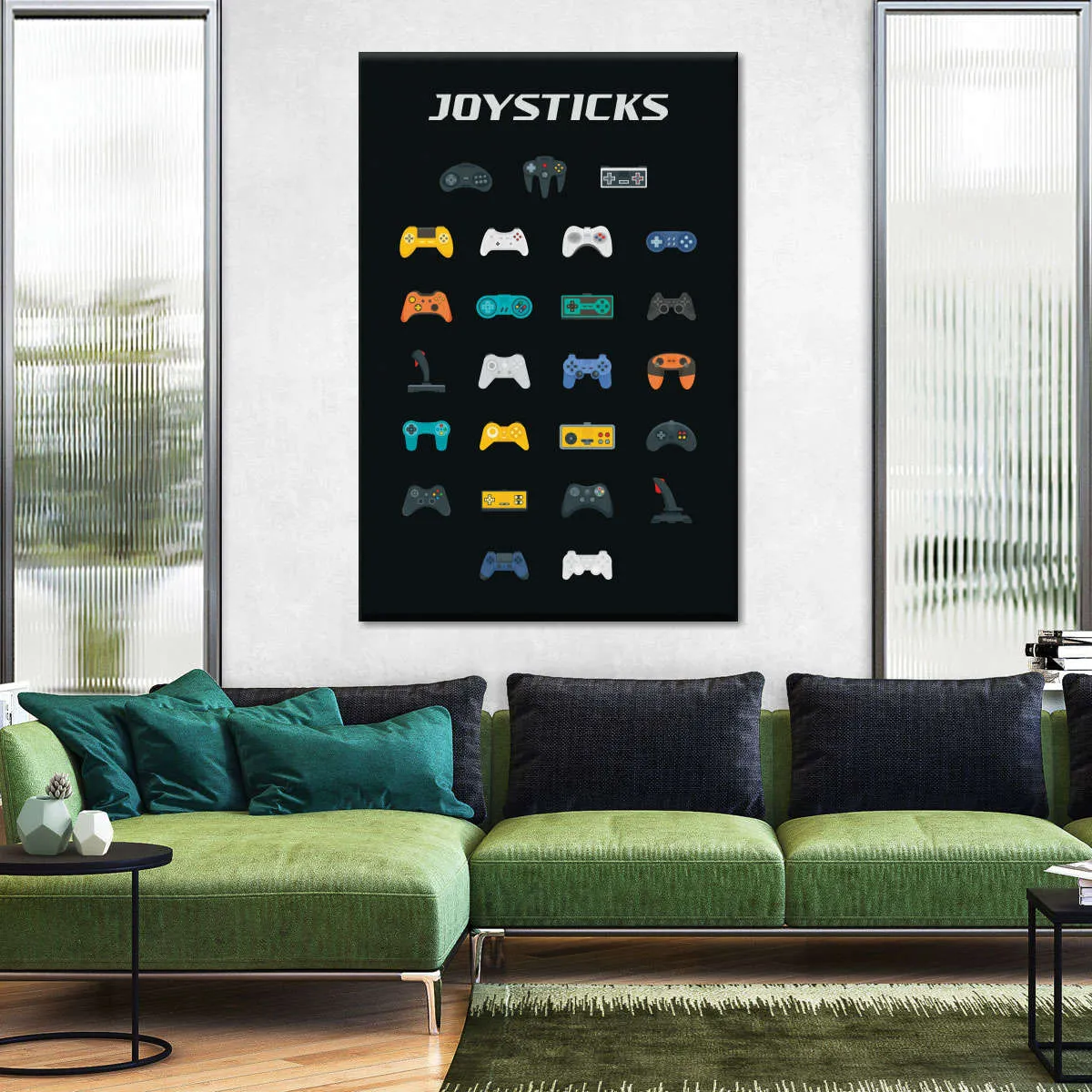 Joysticks Wall Art