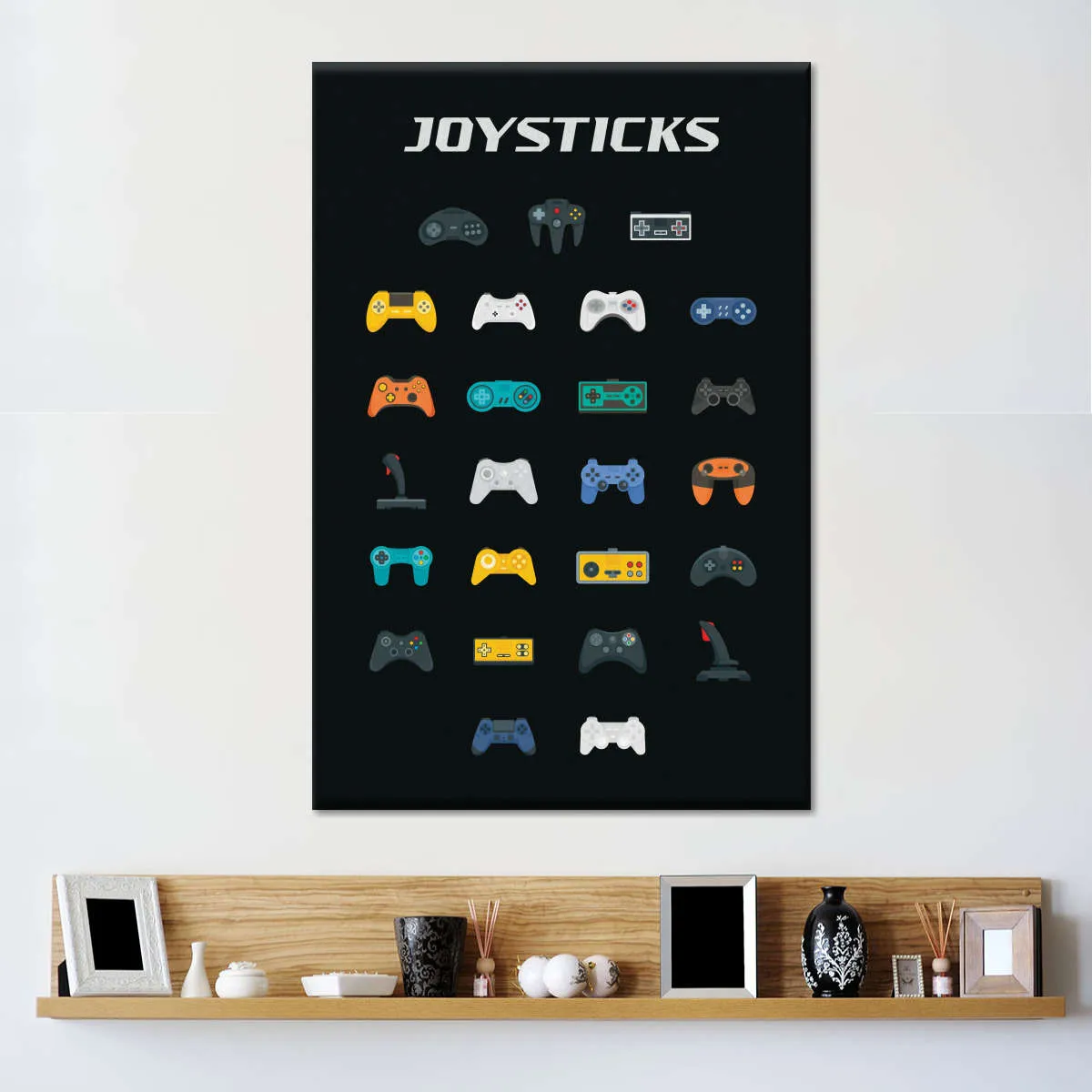 Joysticks Wall Art
