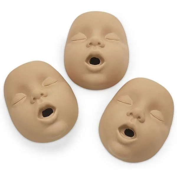 Kim™ Infant CPR Manikin Mouth-Nosepieces - Light Skin
