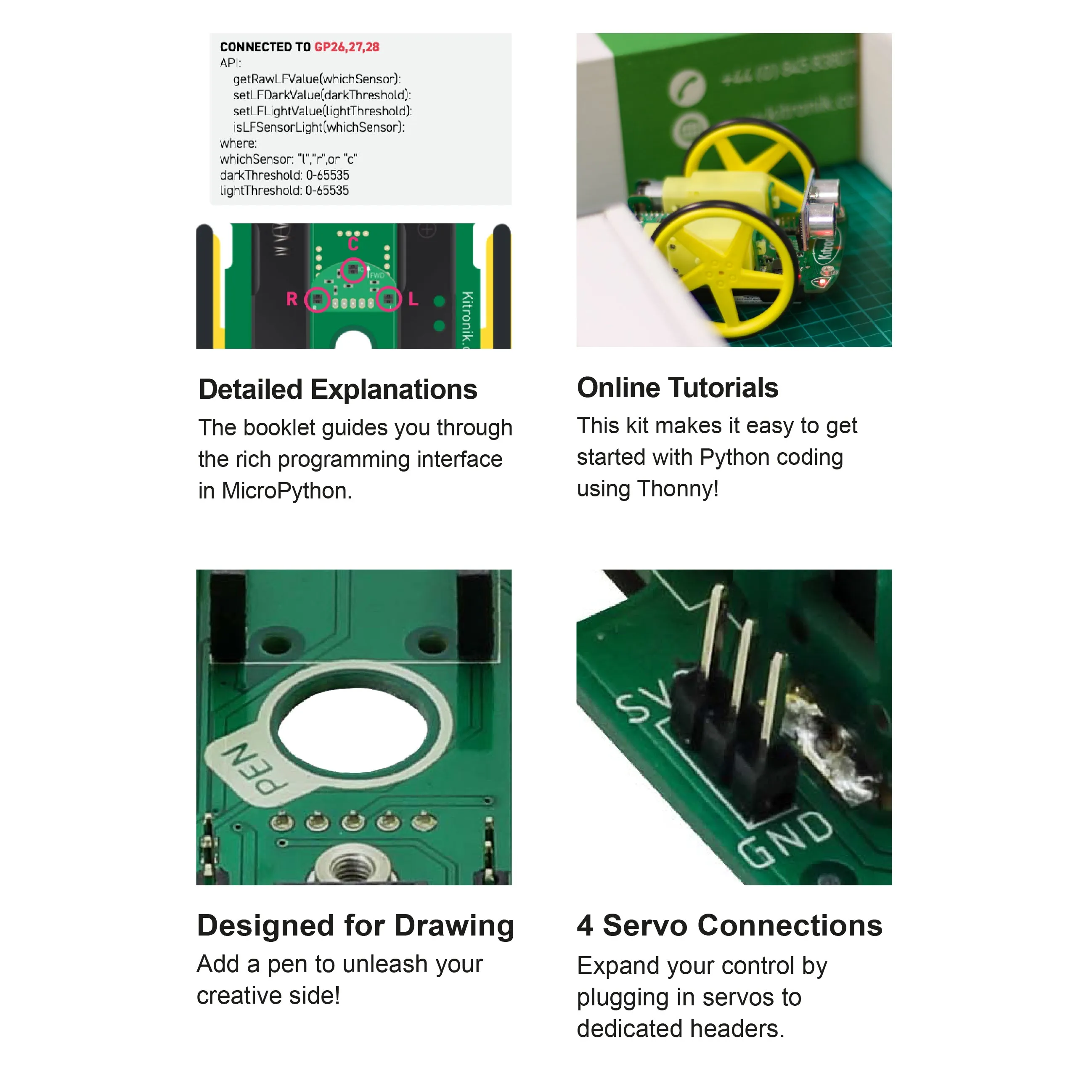 Kitronik Autonomous Robotics Platform for Pico