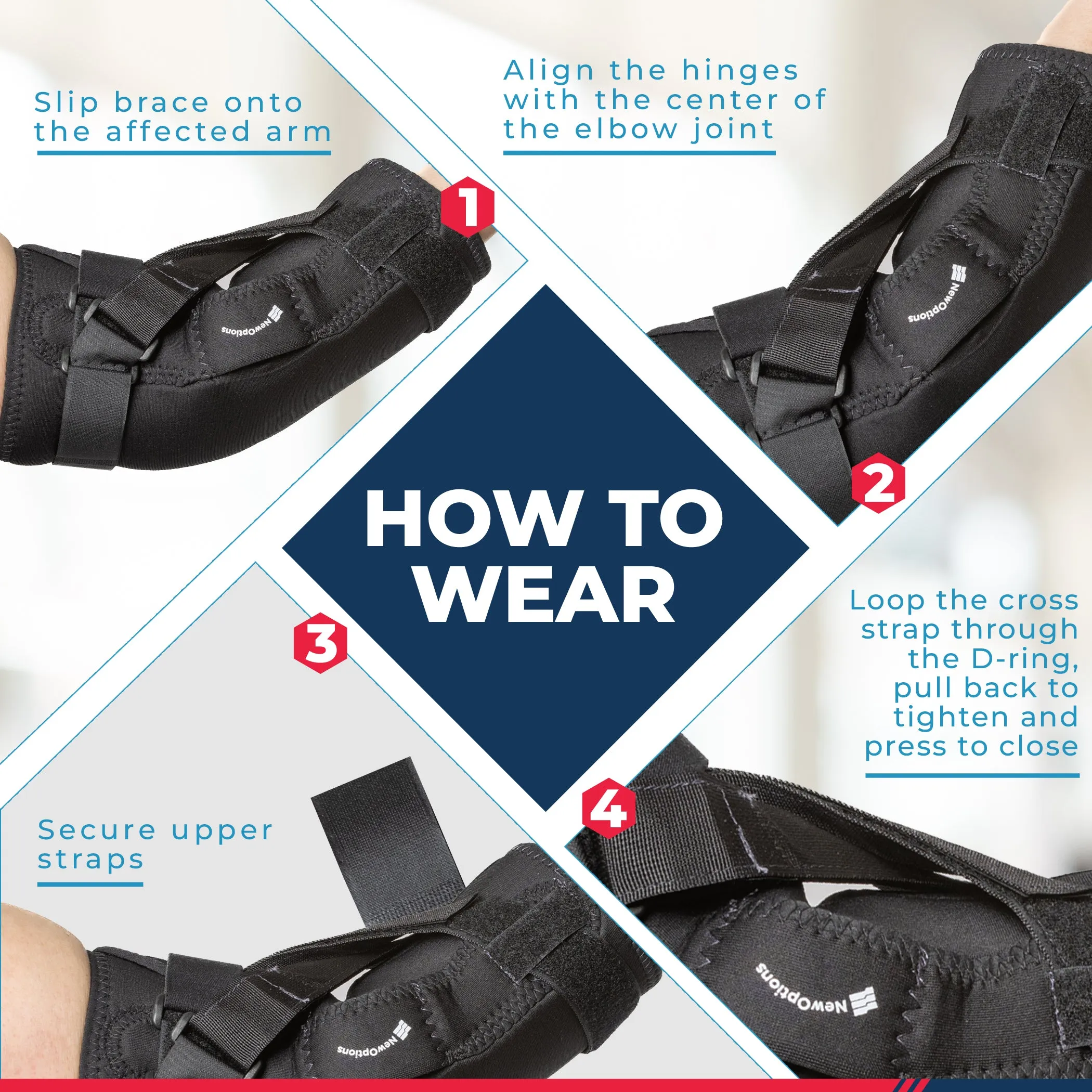 Koolflex Hyperextension Hinged Elbow Brace (EC15-PC)