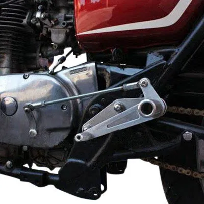 Loaded Gun Custom Yamaha XS650 Rearsets by TC Bros.