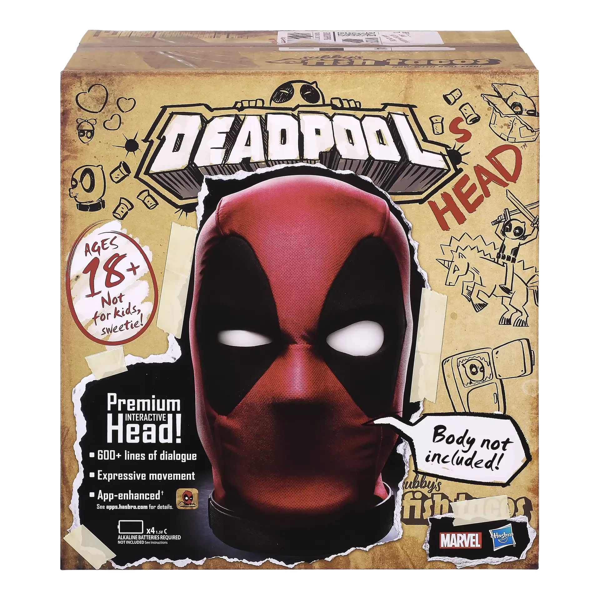 Marvel Legends Series - Deadpool Premium Interactive Head