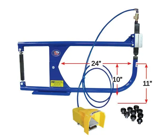 MITTLER BROS 24" PLANISHING HAMMER