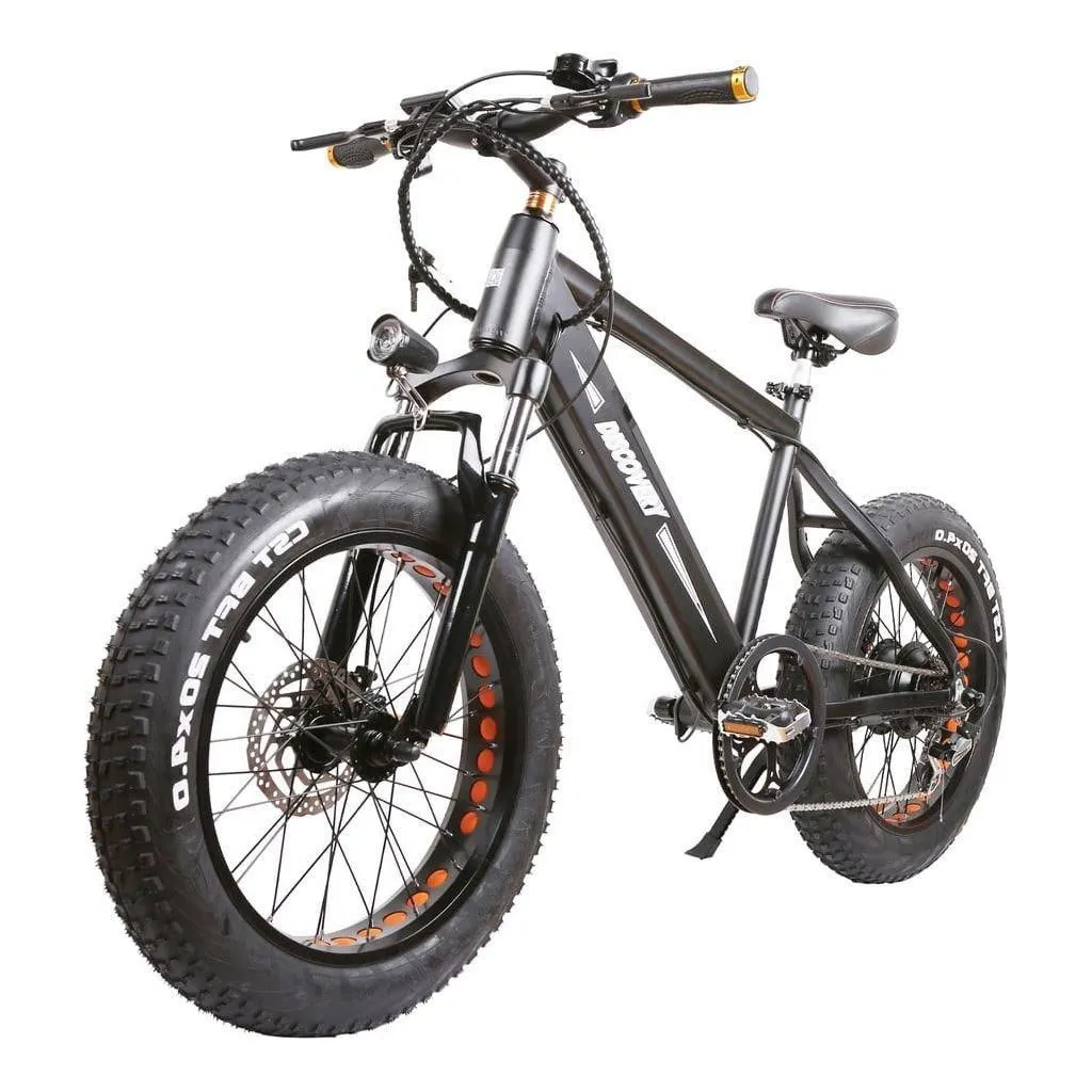 NAKTO, Discovery Premium, Fat Tire, Mag Wheel, Electric Bike,  20"  - 350 Watt, 48V