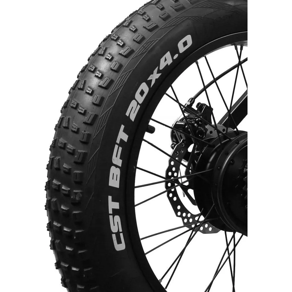 NAKTO, Discovery Premium, Fat Tire, Mag Wheel, Electric Bike,  20"  - 350 Watt, 48V