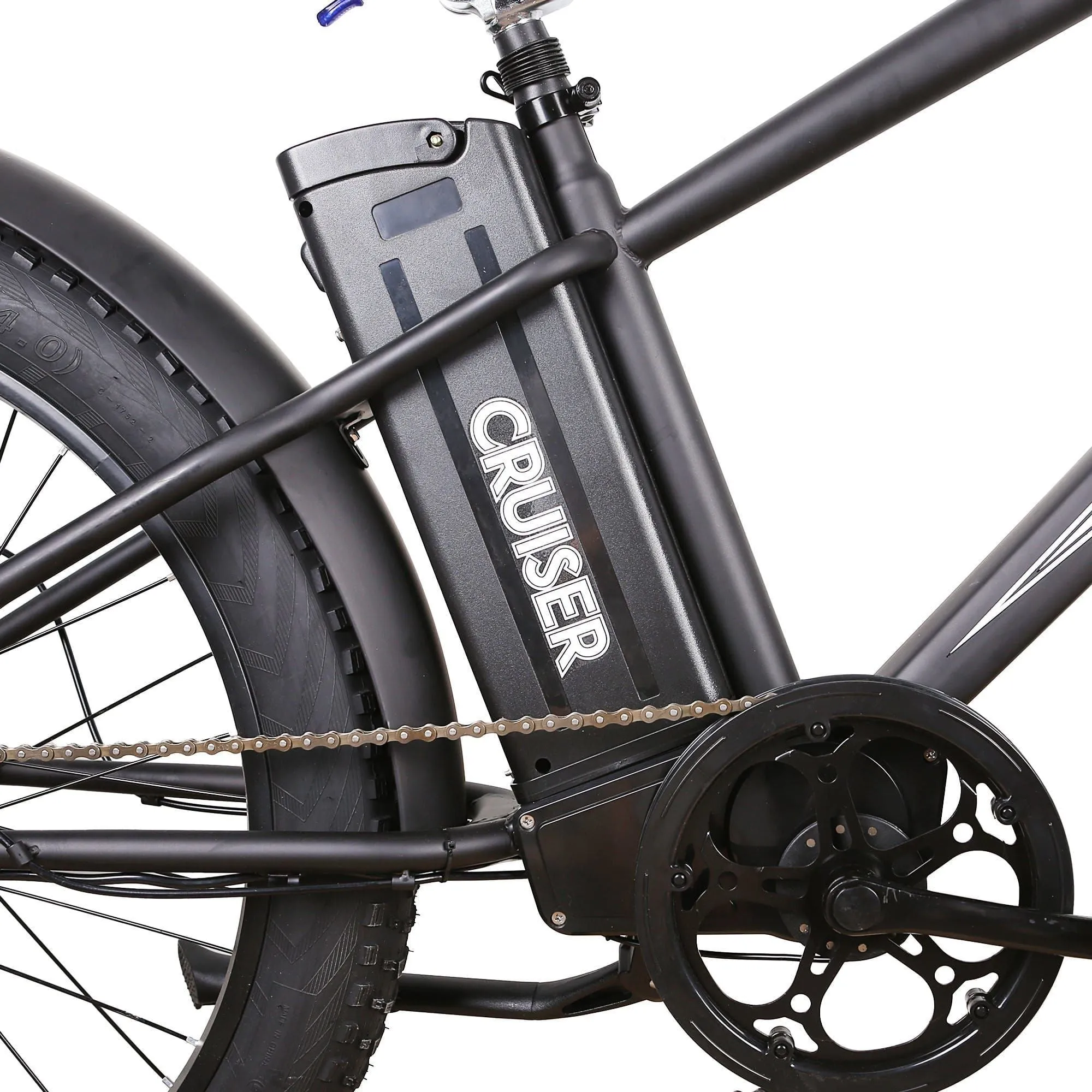 NAKTO Fat Tire, Super Cruiser 26" - 500 or 750 Watt, 48V