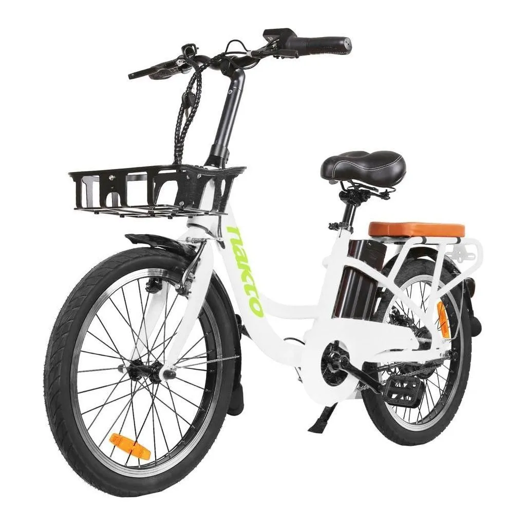 NAKTO Pony, City Cargo Electric Bike, 20" - 250 Watt, 36V