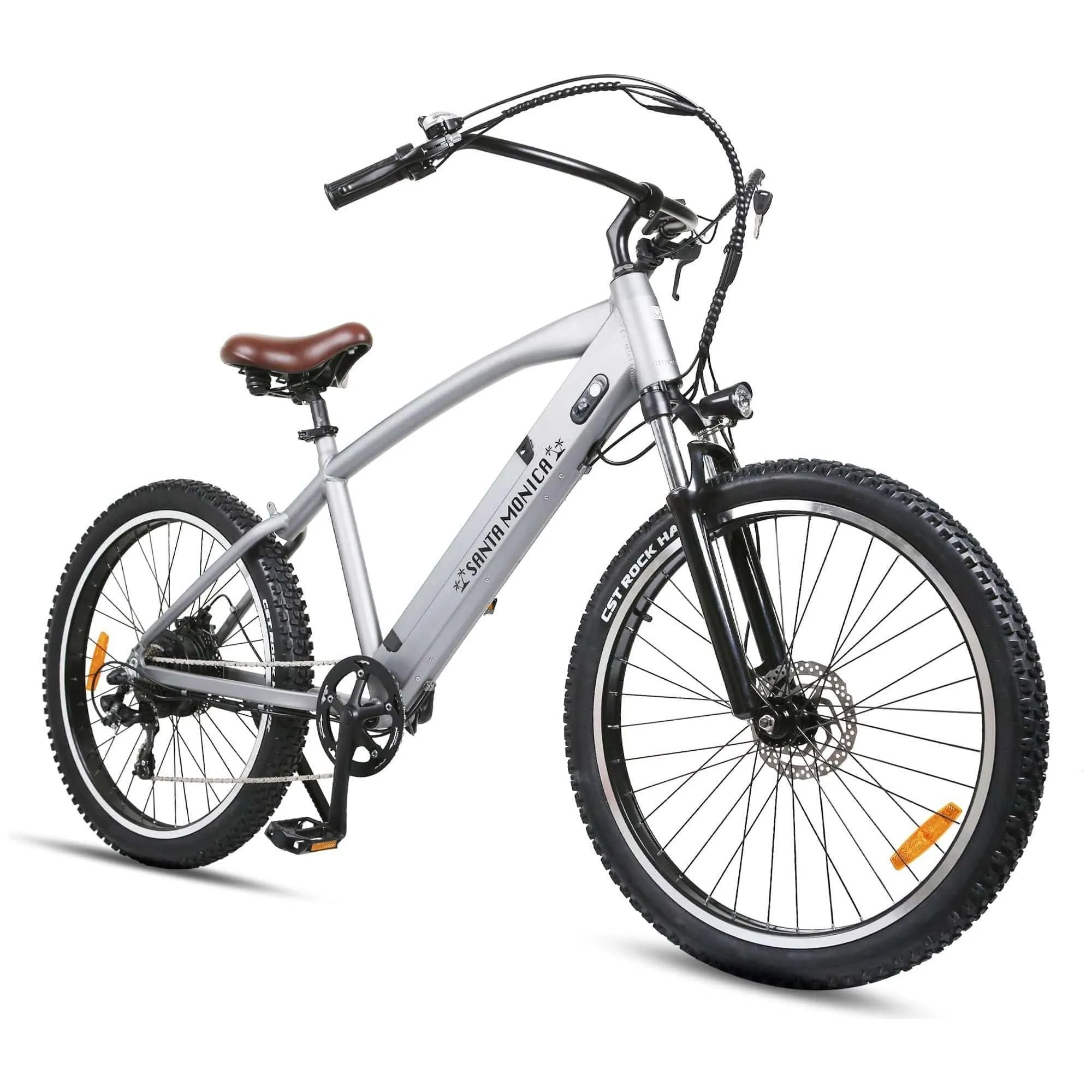 NAKTO, Santa Monica, Easy Riding 26" Cruiser - 500 Watt, 48V