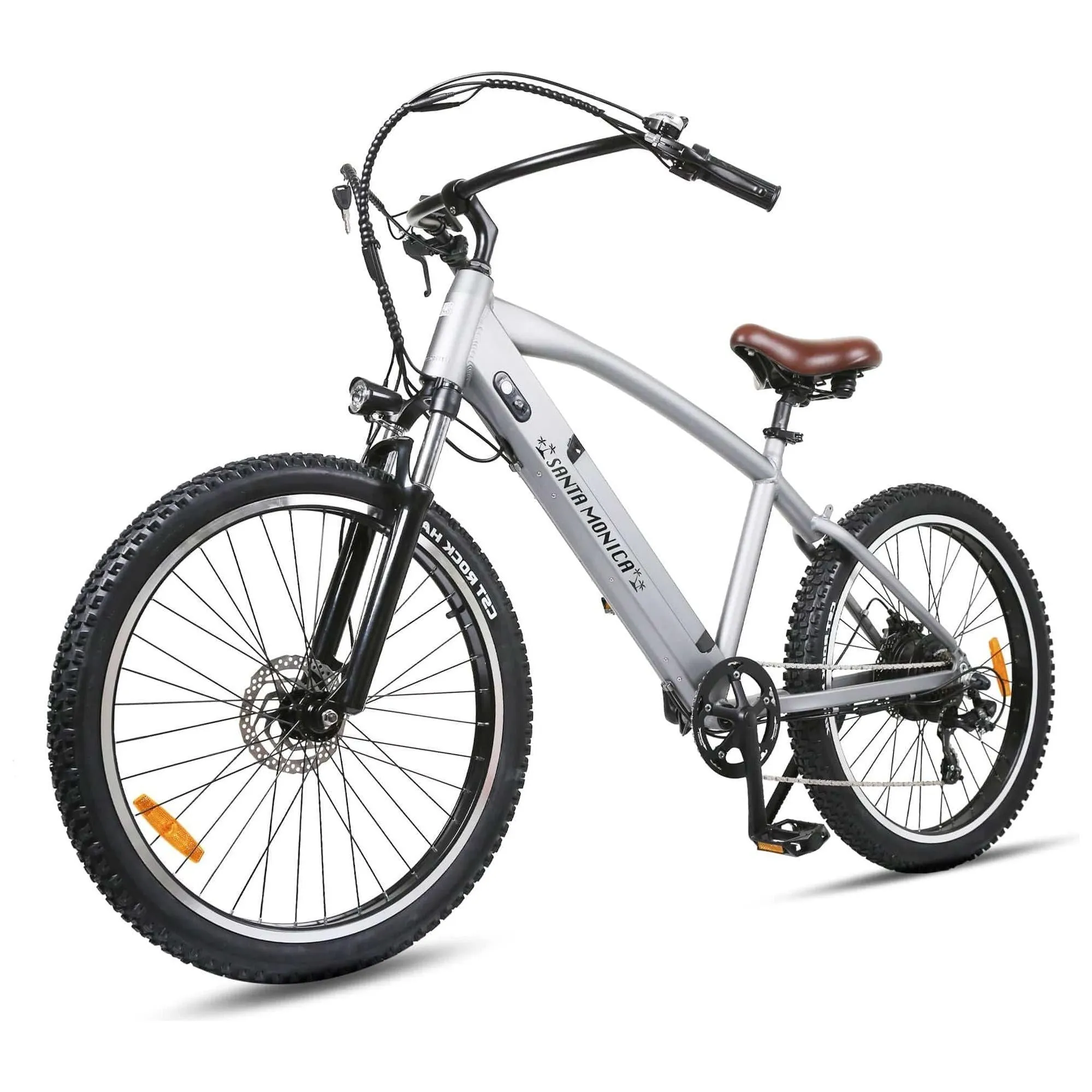 NAKTO, Santa Monica, Easy Riding 26" Cruiser - 500 Watt, 48V