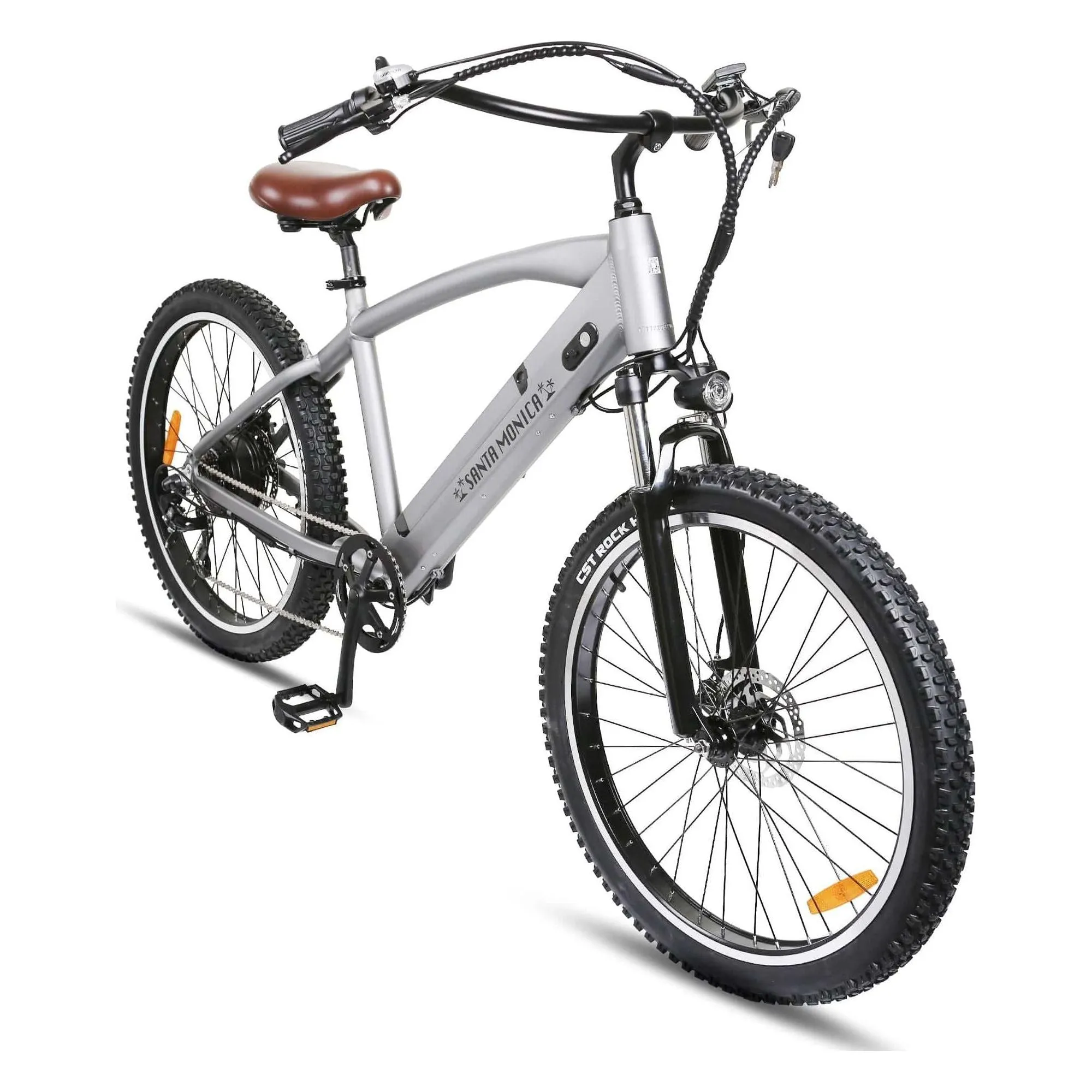 NAKTO, Santa Monica, Easy Riding 26" Cruiser - 500 Watt, 48V