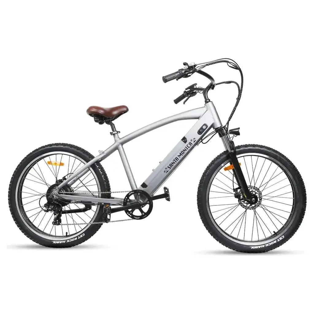 NAKTO, Santa Monica, Easy Riding 26" Cruiser - 500 Watt, 48V