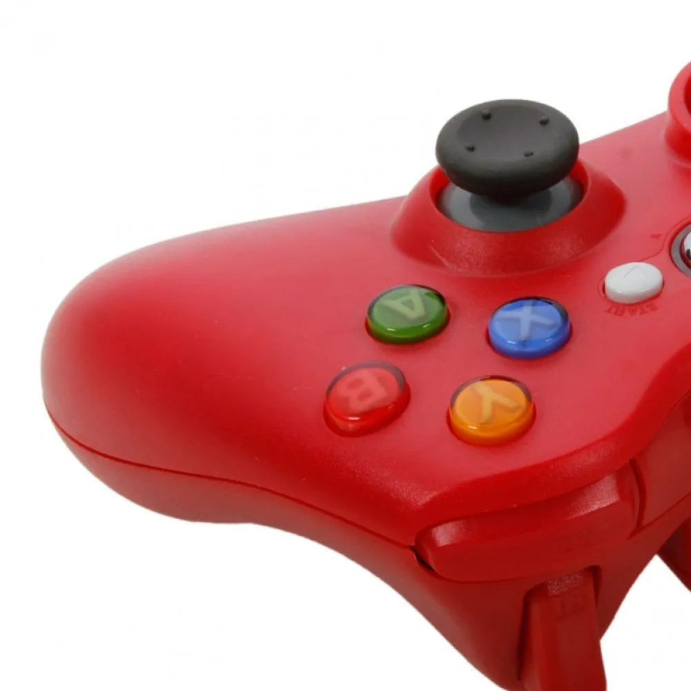 New Wireless Cordless Shock Game Joypad Controller For xBox 360 - Red