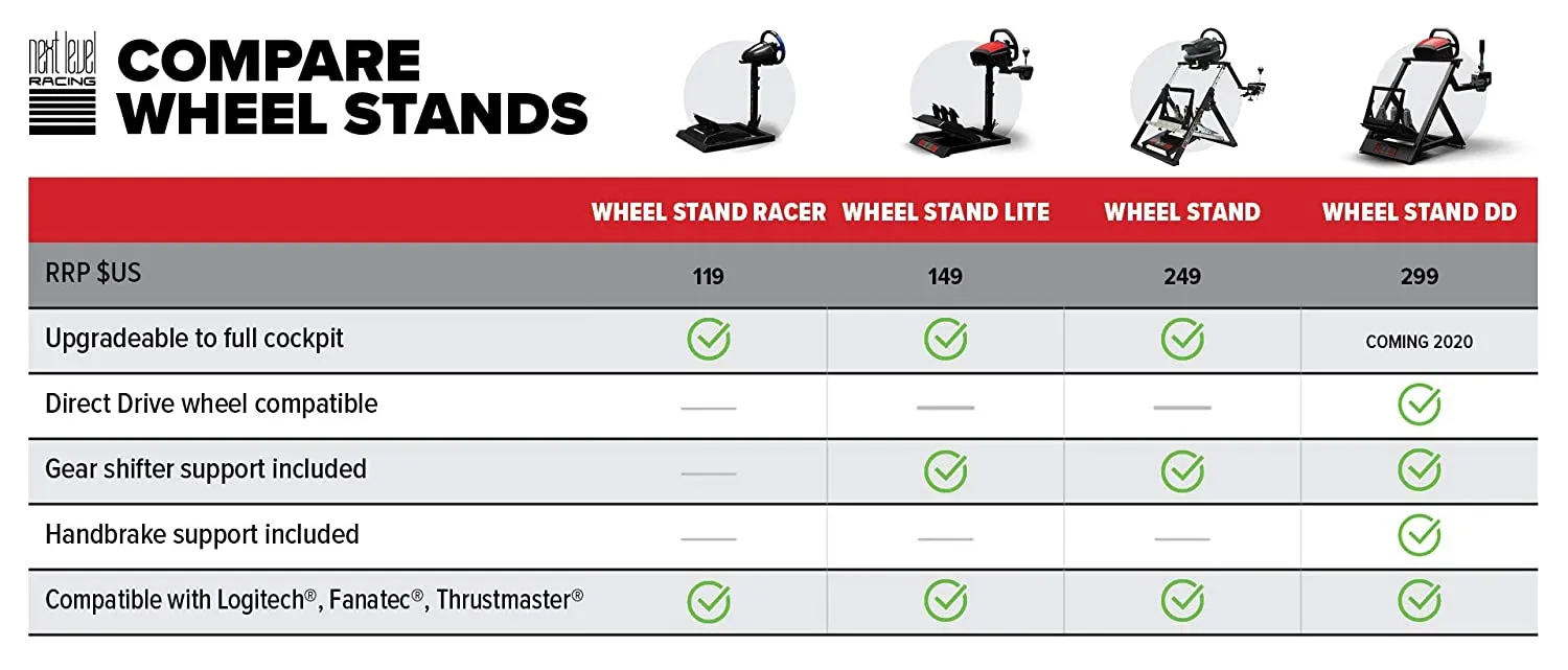 Next Level Racing Wheel Stand DD