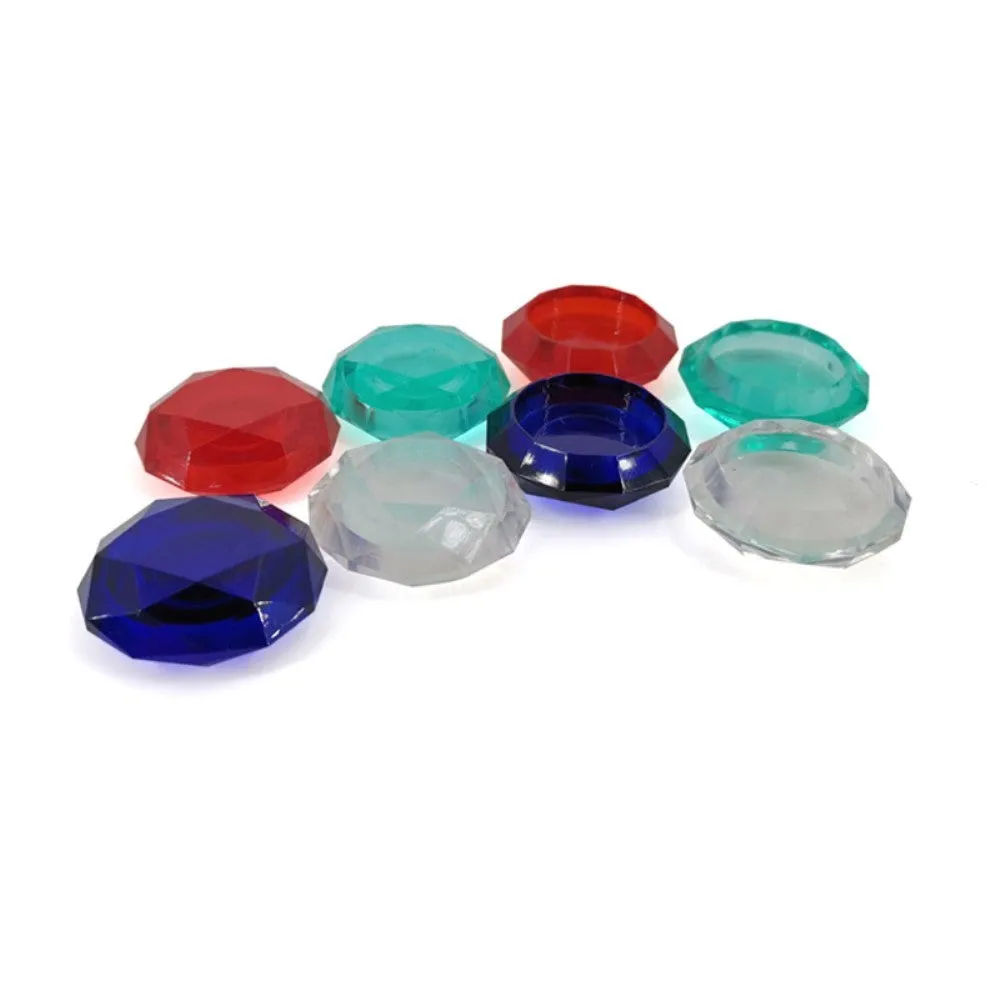 Nintendo Switch / Switch Lite Akryl Joystick Thumb Stick Grip Cap - Rød