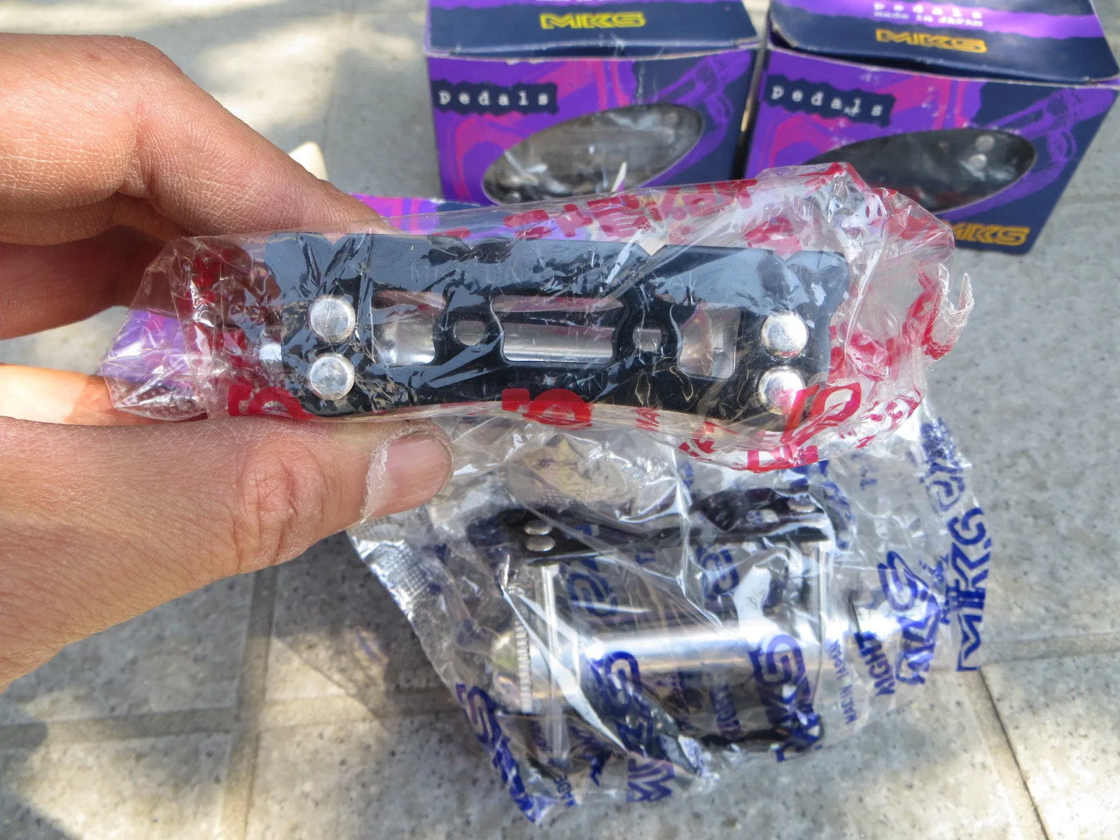 NOS MKS Mikashima Unique Royal Pedal Set