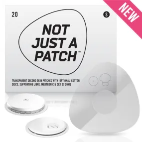 Not Just a Patch Clear - Freestyle Libre 1, 2 and 3 - 20 Pack