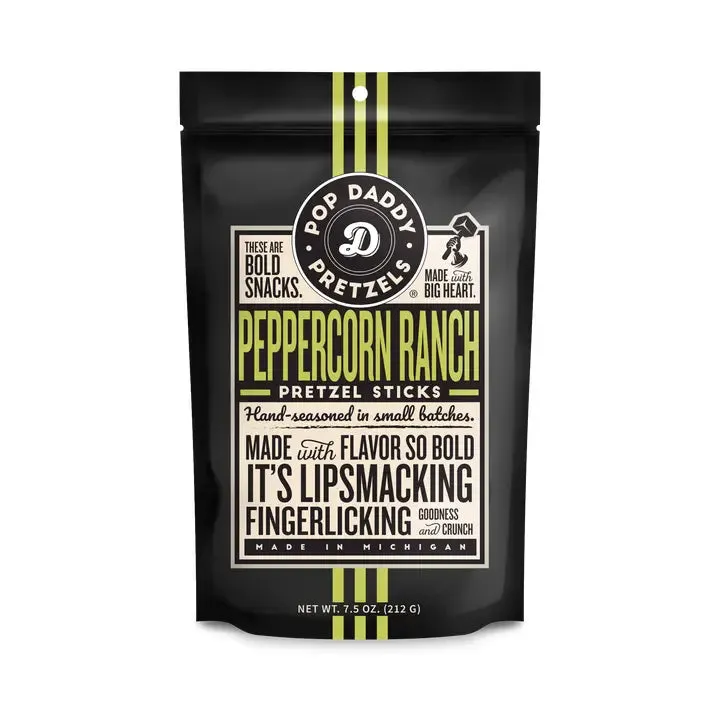 Peppercorn Ranch Pretzel Sticks