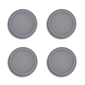 PlayVital Joystick Caps for NS, Thumbstick Caps for Switch Lite, Silicone Analog Cover for Joycon of Switch OLED, Thumb Grip Rocker Caps for Switch & Switch Lite & Switch OLED - Gray- NJM1142