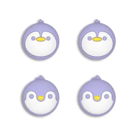 PlayVital Penguin Cute Switch Thumb Grip Caps, Joystick Caps for NS Switch Lite, Silicone Analog Cover Thumbstick Grips for Joycon of Switch OLED - NJM1158