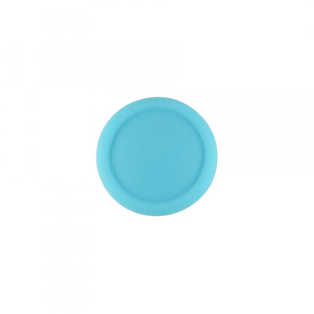 PlayVital Switch Joystick Caps, Switch Lite Thumbstick Caps, Silicone Analog Cover for Joycon of Switch OLED, Thumb Grip Rocker Caps for Nintendo Switch & Switch Lite - 4 Pcs Bondi Blue - NJM1020