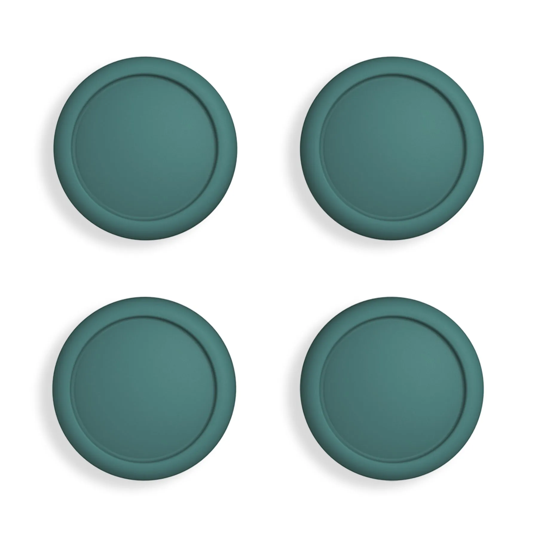 PlayVital Switch Joystick Caps, Switch Lite Thumbstick Caps, Silicone Analog Cover for Joycon of Switch OLED, Thumb Grip Rocker Caps for Nintendo Switch & Switch Lite - Hunter Green - NJM1191