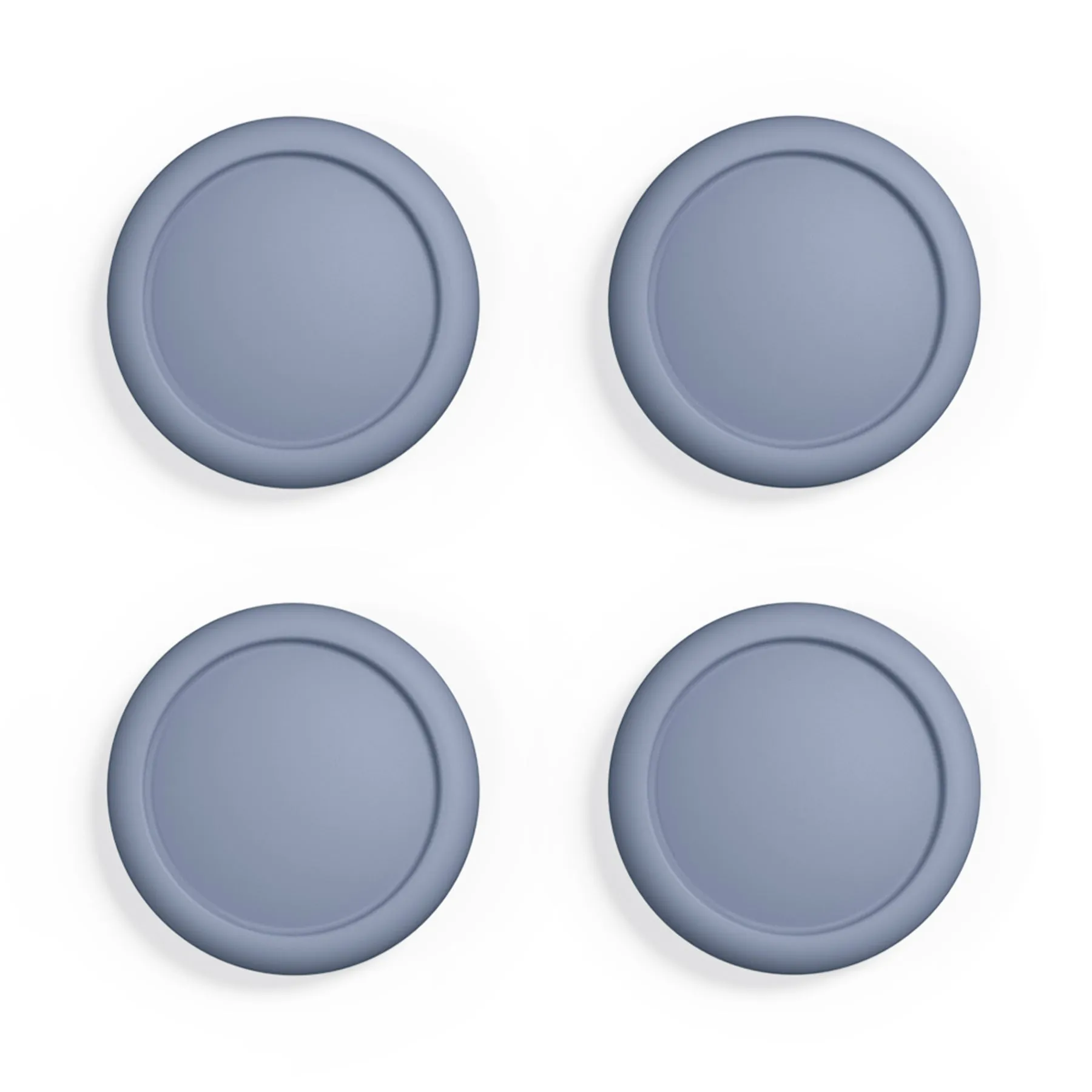 PlayVital Switch Joystick Caps, Switch Lite Thumbstick Caps, Silicone Analog Cover for Joycon of Switch OLED Thumb Grip Rocker Caps for Nintendo Switch & Switch Lite - Slate Gray - NJM1194