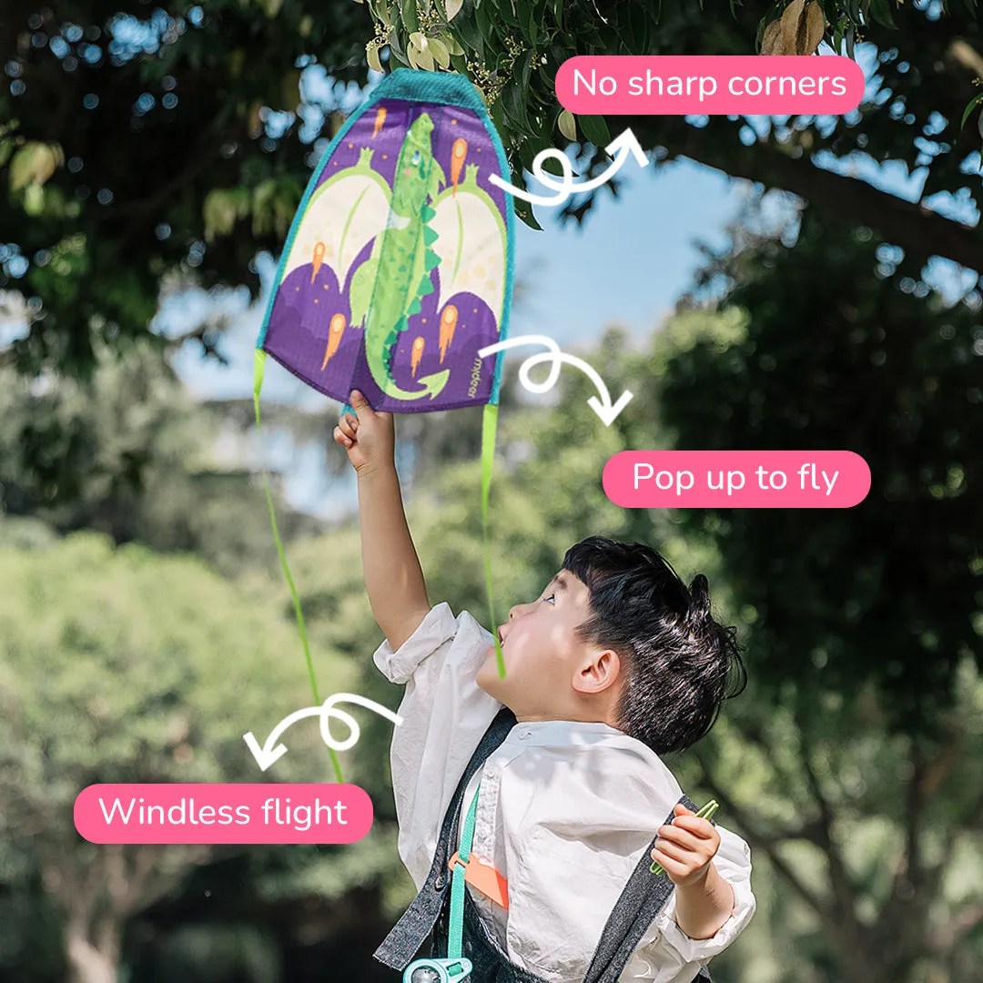 Pop-Up Mini Kite: Iridescent Unicorn