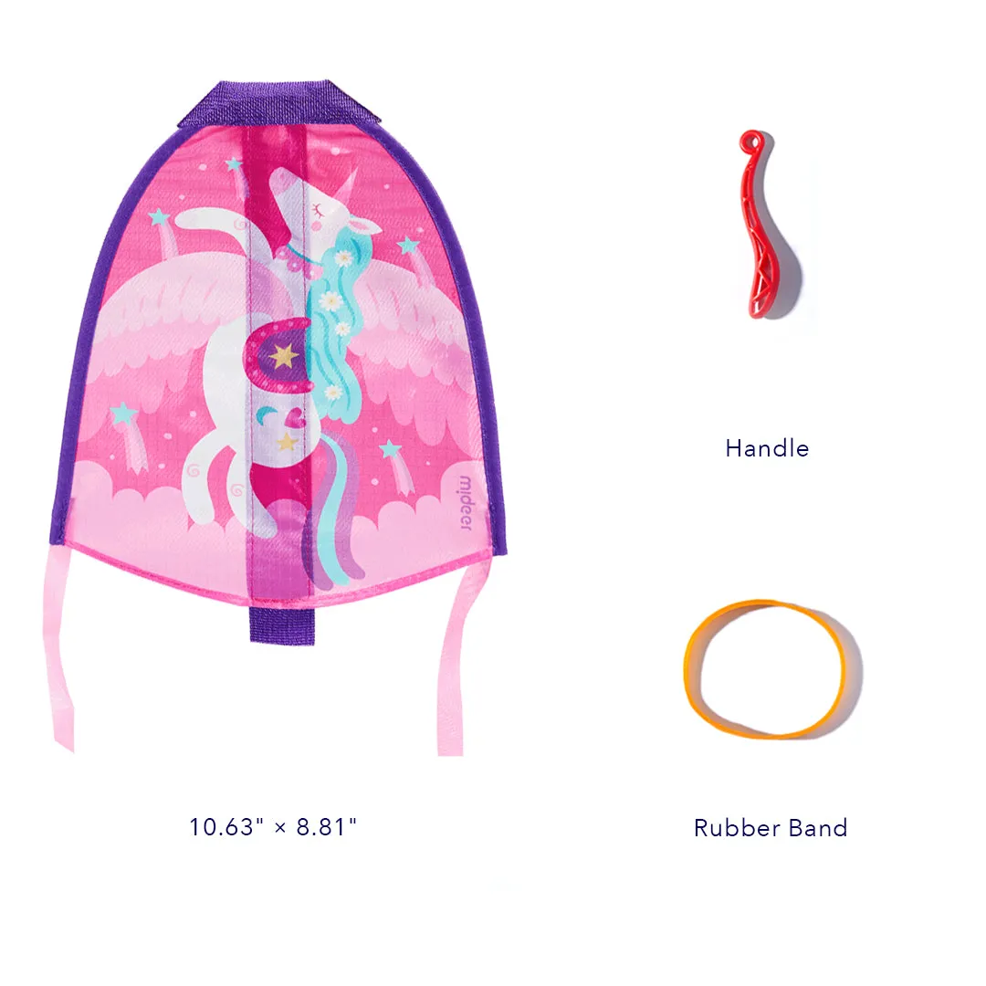 Pop-Up Mini Kite: Iridescent Unicorn