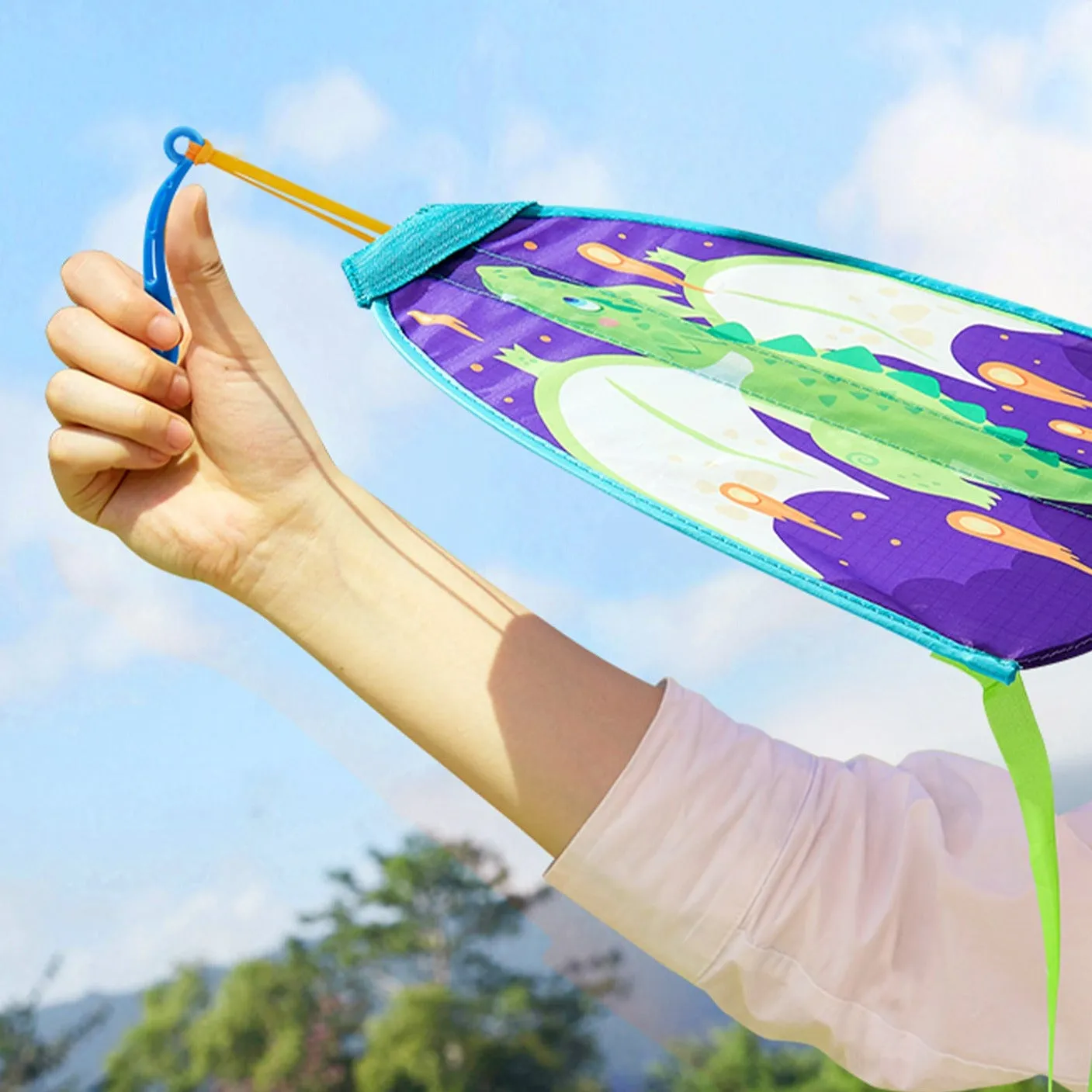 Pop-Up Mini Kite: Iridescent Unicorn