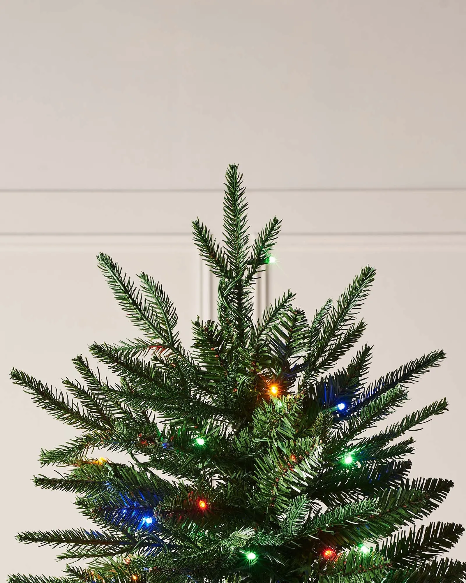 Pre-lit Grand Alaskan Fir Christmas Tree, Multi Colour, 5 ft